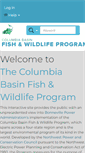 Mobile Screenshot of cbfish.org