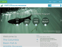 Tablet Screenshot of cbfish.org